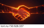 algorithm rotating handshake ai generated. Стоковое AI-изображение, AI-художник Vectorwin / Фотобанк Лори