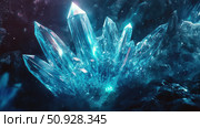 icicle flowing ice crystal ai generated. Стоковое AI-изображение, AI-художник Vectorwin / Фотобанк Лори