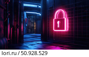 concurrency replicating lock ai generated. Стоковое AI-изображение, AI-художник Vectorwin / Фотобанк Лори
