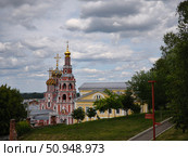 Рождественская церковь в Нижнем Новгороде. Редакционное фото, фотограф Мария Сергеева / Фотобанк Лори