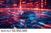 icon blinking mouse cursor ai generated. Стоковое AI-изображение, AI-художник Vectorwin / Фотобанк Лори