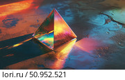 dispersion emitting prism ai generated. Стоковое AI-изображение, AI-художник Vectorwin / Фотобанк Лори