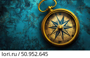 exploration fracturing compass ai generated. Стоковое AI-изображение, AI-художник Vectorwin / Фотобанк Лори
