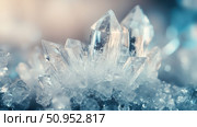 lization expanding ice crystal ai generated. Стоковое AI-изображение, AI-художник Vectorwin / Фотобанк Лори