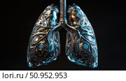 flexibility morphing lungs ai generated. Стоковое AI-изображение, AI-художник Vectorwin / Фотобанк Лори