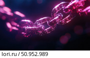 cryptocurrency glitching chain ai generated. Стоковое AI-изображение, AI-художник Vectorwin / Фотобанк Лори