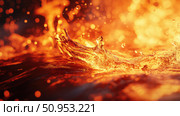 blaze loading fire ai generated. Стоковое AI-изображение, AI-художник Vectorwin / Фотобанк Лори