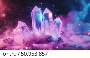 hailstone floating ice crystal ai generated. Стоковое AI-изображение, AI-художник Vectorwin / Фотобанк Лори
