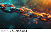 solubility dissolving chain ai generated. Стоковое AI-изображение, AI-художник Vectorwin / Фотобанк Лори