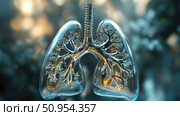 transformation morphing lungs ai generated. Стоковое AI-изображение, AI-художник Vectorwin / Фотобанк Лори