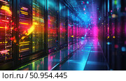 airflow layering server rack ai generated. Стоковое AI-изображение, AI-художник Vectorwin / Фотобанк Лори