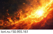 plasma layering solar flare ai generated. Стоковое AI-изображение, AI-художник Vectorwin / Фотобанк Лори