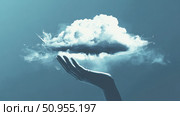 iot emerging digital cloud ai generated. Стоковое AI-изображение, AI-художник Vectorwin / Фотобанк Лори