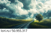 aggregate layering road ai generated. Стоковое AI-изображение, AI-художник Vectorwin / Фотобанк Лори