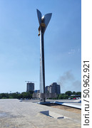 Стела "Освободителям Ростова", г. Ростов-на-Дону. Редакционное фото, фотограф Ирина / Фотобанк Лори