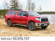 Toyota Tundra. Редакционное фото, фотограф Art Konovalov / Фотобанк Лори