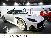 Aston Martin DBS Superleggera. Редакционное фото, фотограф Art Konovalov / Фотобанк Лори