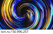 Mesmerizing blue gold vortex swirling dynamically, generating hypnotic time spiral with intense luminescent energy and fluid motion. Стоковое AI-видео, аниматор Данил Руденко / Фотобанк Лори