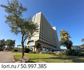 Hilton Hotel in Tel Aviv. Редакционное фото, фотограф Irina Opachevsky / Фотобанк Лори