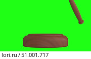 Judge or auction gavel on green background. Isolated 3D illustration. Стоковая анимация, аниматор Ильин Сергей / Фотобанк Лори