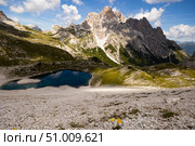 Laghi dei Piani at Dolomite Alps. Стоковое фото, фотограф Яков Филимонов / Фотобанк Лори