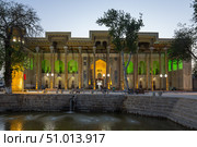 Bolo Haouz Mosque in Bukhara (2022 год). Стоковое фото, фотограф Юлия Белоусова / Фотобанк Лори