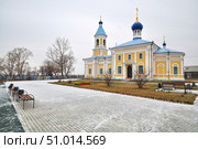 Село Суерка. Храм во имя преподобного Серафима Саровского и Чудотворного образа Смоленской иконы Божией матери. Тюменская область (2018 год). Стоковое фото, фотограф Александр Тараканов / Фотобанк Лори