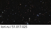 More than 20,000 galaxies are visible in this field of view between the Pisces and Andromeda constellations. Стоковое фото, фотограф Stocktrek Images, Inc. / ТАСС / Фотобанк Лори