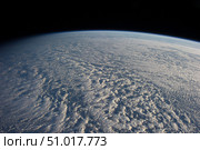 Stratocumulus clouds above the northwestern Pacific Ocean. Стоковое фото, фотограф Stocktrek Images, Inc. / ТАСС / Фотобанк Лори