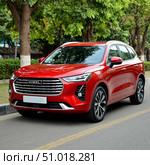Автомобиль haval jolion. Стоковое AI-изображение, AI-художник Анатолий Володин / Фотобанк Лори