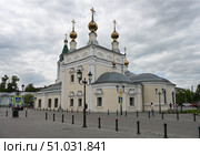 Cathedral of the Ascension of the Lord (Voznesensky) in the city of Murom. Редакционное фото, фотограф Алексей Кузнецов / Фотобанк Лори