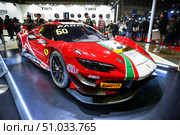 Ferrari 296 GT3. Редакционное фото, фотограф Art Konovalov / Фотобанк Лори
