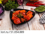 Indian cuisine - spicy chili paneer. Стоковое фото, фотограф Андрей Старостин / Фотобанк Лори