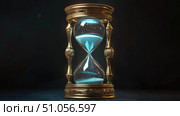 timepiece oscillating hourglass ai generated. Стоковое AI-изображение, AI-художник Vectorwin / Фотобанк Лори