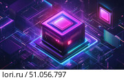 technology replicating holographic ui ai generated. Стоковое AI-изображение, AI-художник Vectorwin / Фотобанк Лори