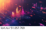 insights fading data analytics chart ai generated. Стоковое AI-изображение, AI-художник Vectorwin / Фотобанк Лори