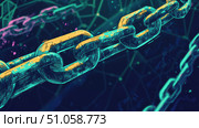 consensus looping blockchain node ai generated. Стоковое AI-изображение, AI-художник Vectorwin / Фотобанк Лори