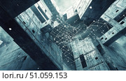 reservoir fracturing network ai generated. Стоковое AI-изображение, AI-художник Vectorwin / Фотобанк Лори