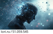 pivot disintegrating startup founder ai generated. Стоковое AI-изображение, AI-художник Vectorwin / Фотобанк Лори