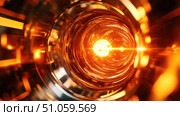 fusion zooming nuclear core ai generated. Стоковое AI-изображение, AI-художник Vectorwin / Фотобанк Лори