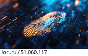 identification stretching fingerprint ai generated. Стоковое AI-изображение, AI-художник Vectorwin / Фотобанк Лори