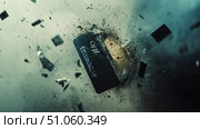 entity disintegrating id card ai generated. Стоковое AI-изображение, AI-художник Vectorwin / Фотобанк Лори
