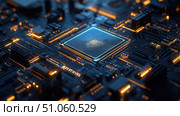 overclocking illuminating cpu ai generated. Стоковое AI-изображение, AI-художник Vectorwin / Фотобанк Лори