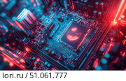 bios looping motherboard ai generated. Стоковое AI-изображение, AI-художник Vectorwin / Фотобанк Лори