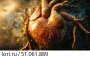 beat zooming into human heart ai generated. Стоковое AI-изображение, AI-художник Vectorwin / Фотобанк Лори
