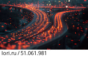 latency streaming network traffic ai generated. Стоковое AI-изображение, AI-художник Vectorwin / Фотобанк Лори