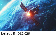 communication bouncing satellite ai generated. Стоковое AI-изображение, AI-художник Vectorwin / Фотобанк Лори