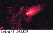 detection scanning radar fire ai generated. Стоковое AI-изображение, AI-художник Vectorwin / Фотобанк Лори