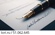 authentication fading contract signature ai generated. Стоковое AI-изображение, AI-художник Vectorwin / Фотобанк Лори