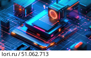automation elevating machine vision system ai generated. Стоковое AI-изображение, AI-художник Vectorwin / Фотобанк Лори